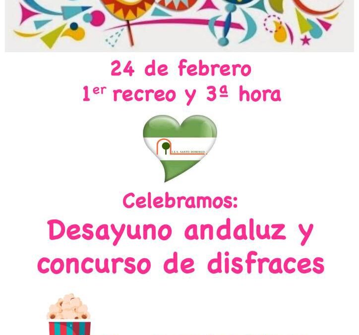 Celebración del Día de Andalucía y el Carnaval