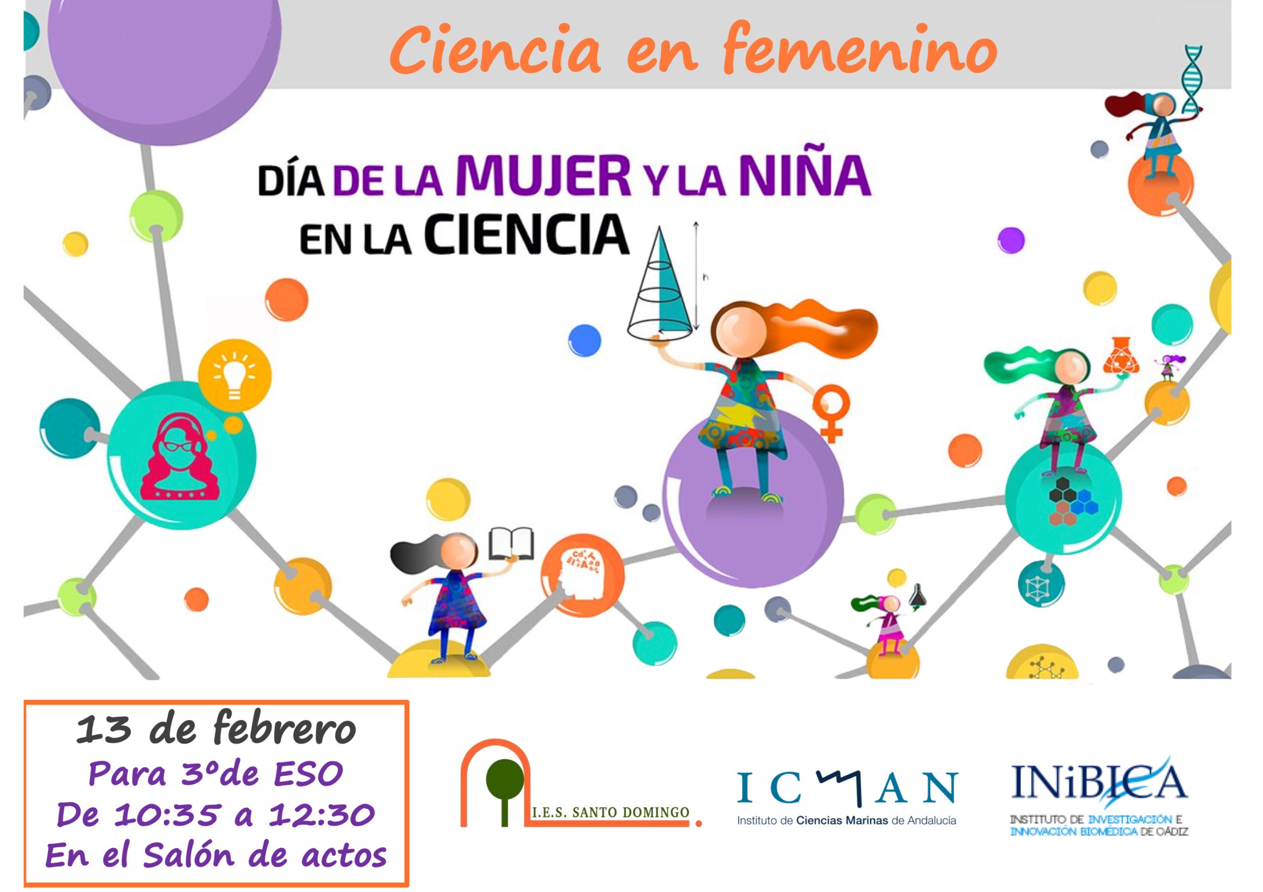 Celebración Día Internacional de la Mujer y la Niña en la Ciencia