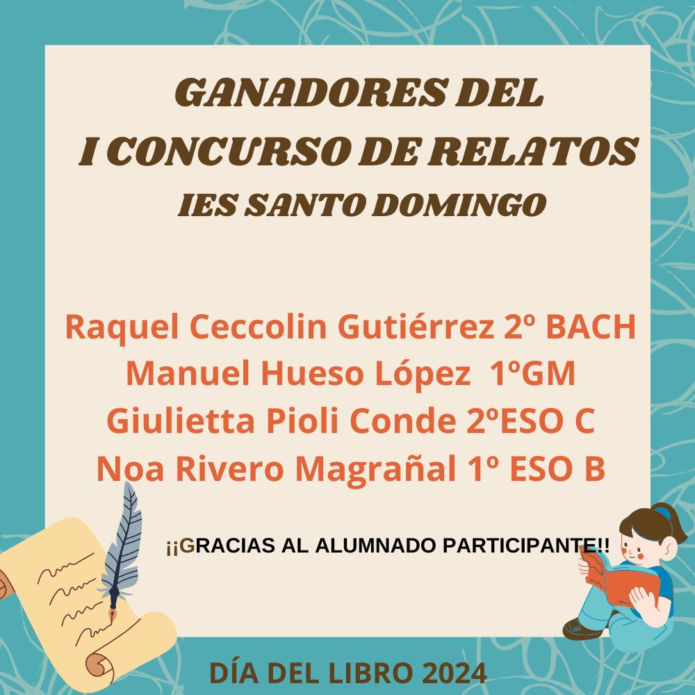 Ganadores I Concurso Relatos Cortos IES Santo Domingo