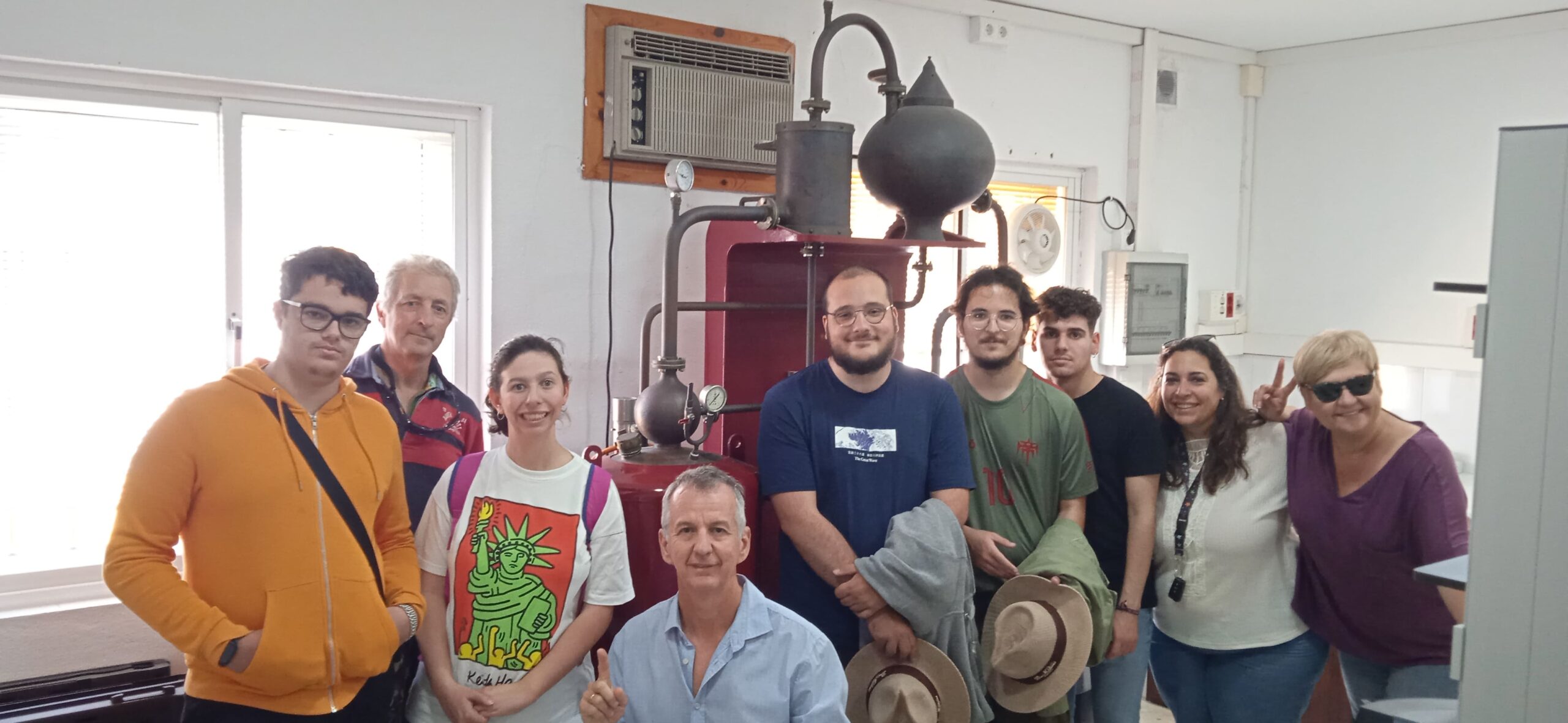Visita CFGM Aceites de Oliva y Vinos IFAPA Jerez de la Frontera