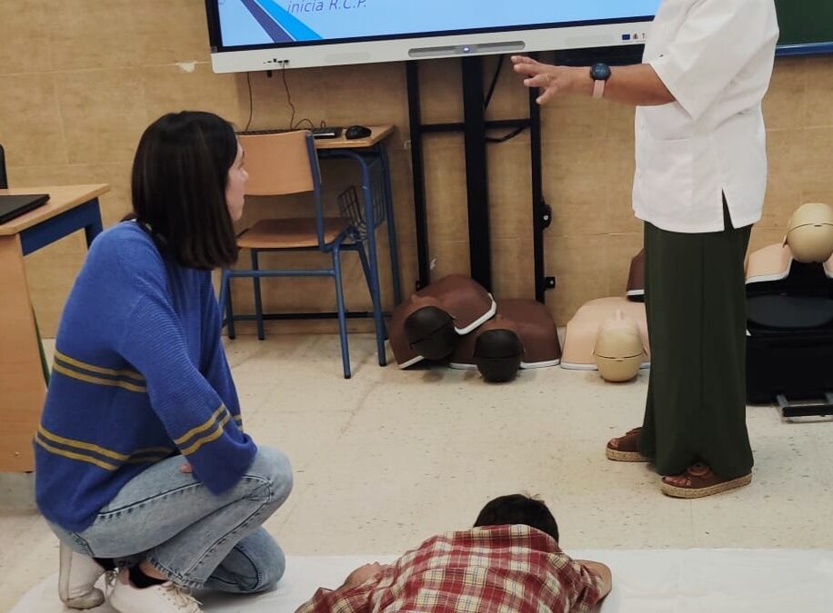 Curso de RCP 2025 en el IES Santo Domingo